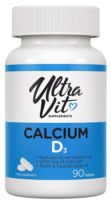 Calcium - Vit D-3 Ultra Vit таблетки 90 шт.