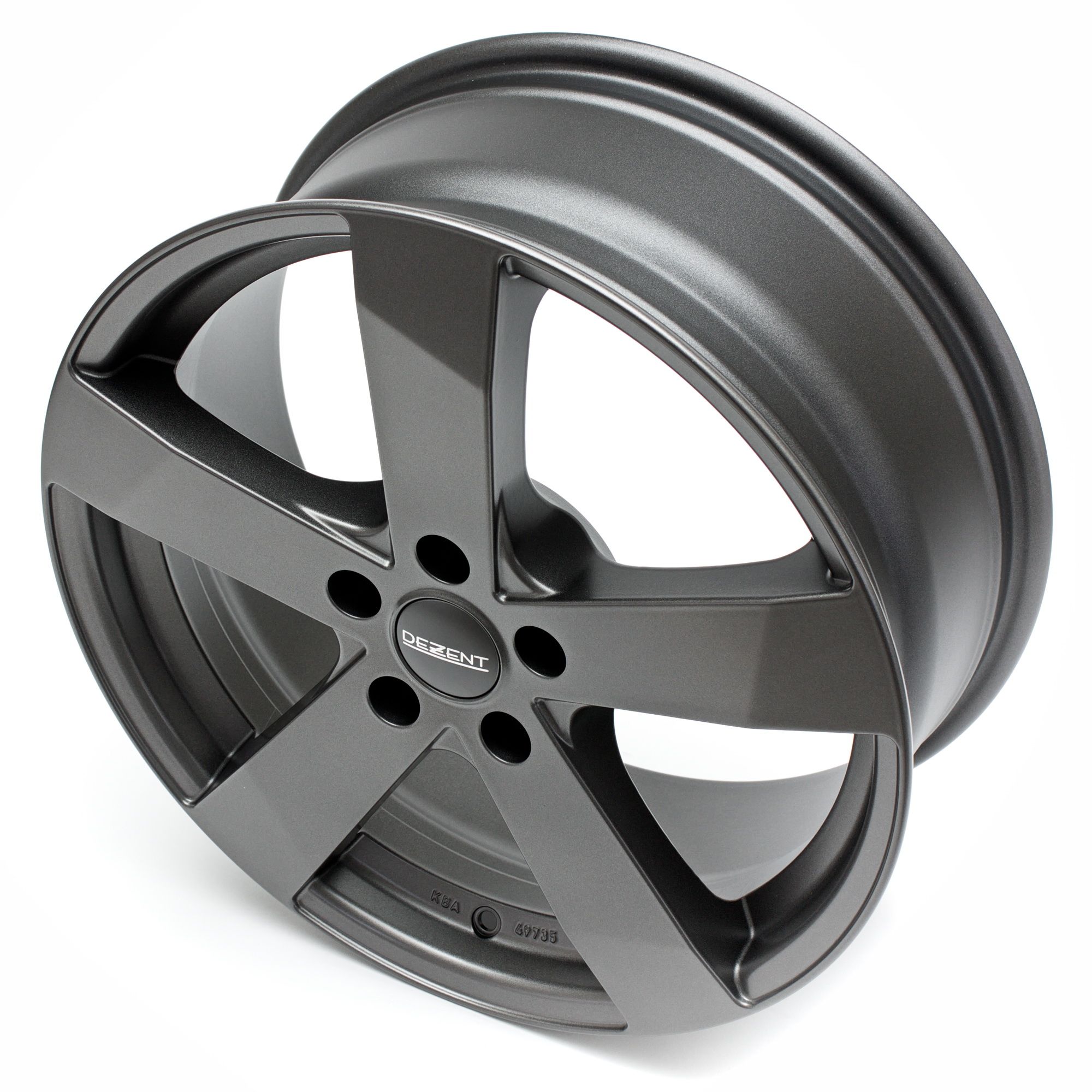 фото Колесный диск dezent td graphite r16 6.5x16/4x100 d60.1 et40 pruttdz2ga40