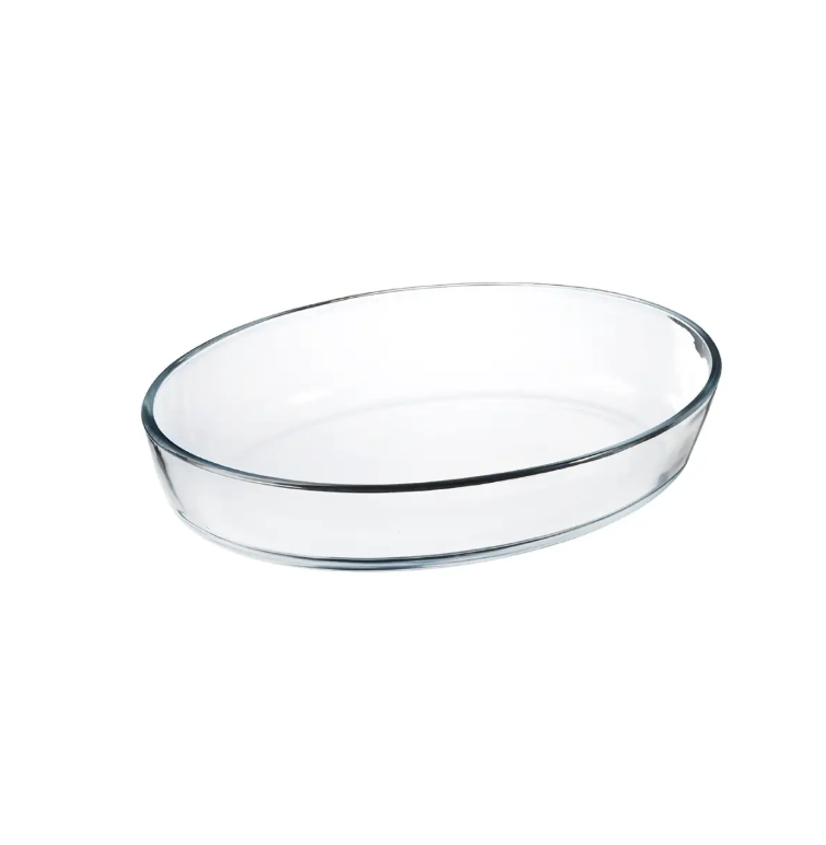 Форма для выпечки жаропрочная овальная 2л