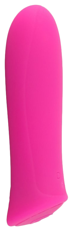 Розовый мини-вибромассажер Rechargeable Power 8,5 см