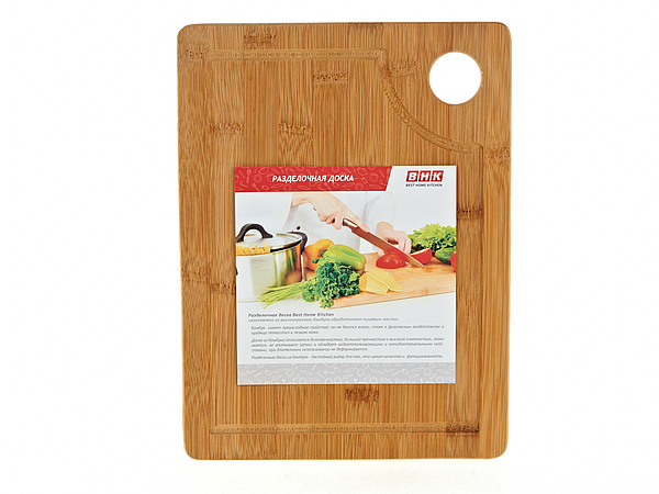 

Разделочная доска Best Home Kitchen 4350202 21x21 см бамбук
