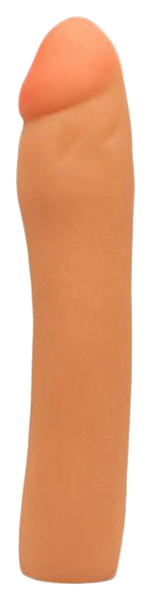 Реалистичный фаллоудлинитель из киберкожи 17,8 см