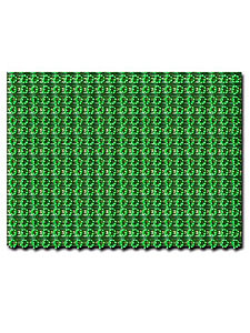 фото Коврик входной противоскользящий "травка", 60x90 см, зеленый vortex