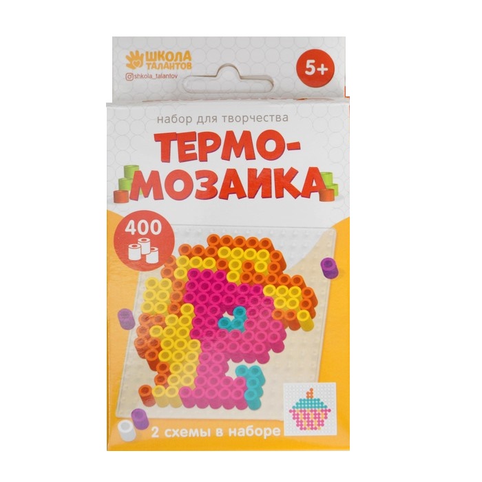 

Термомозаика Веселая пони с пинцетом Школа талантов