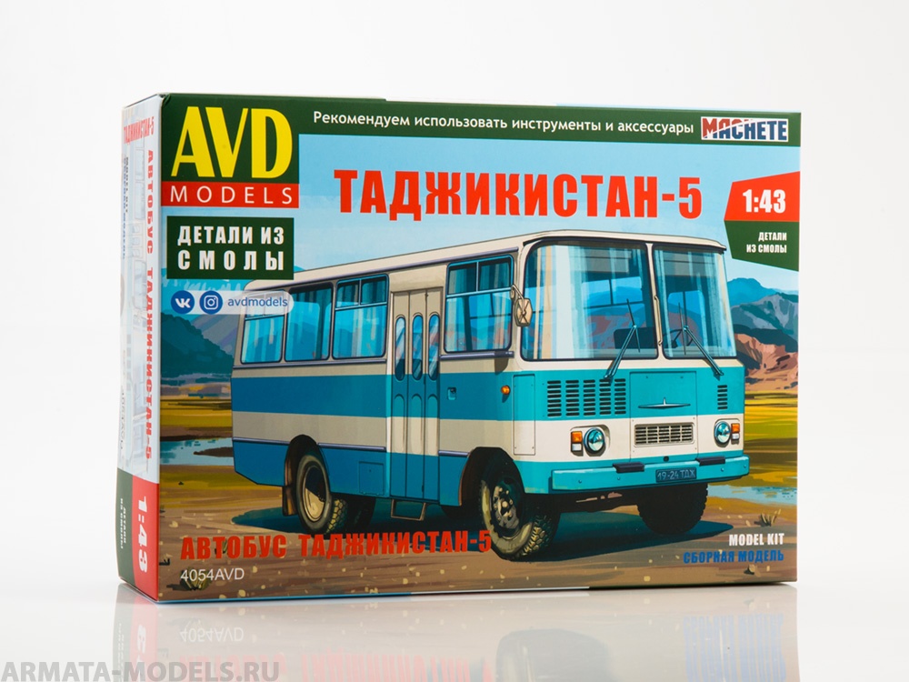 

4054AVD Сборная модель Таджикистан-5