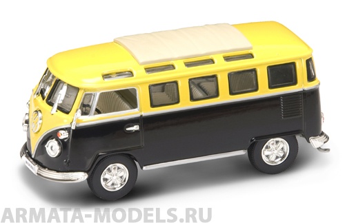 

43209YLT 1962 Фольксваген микроавтобус Серия Премиум желтый