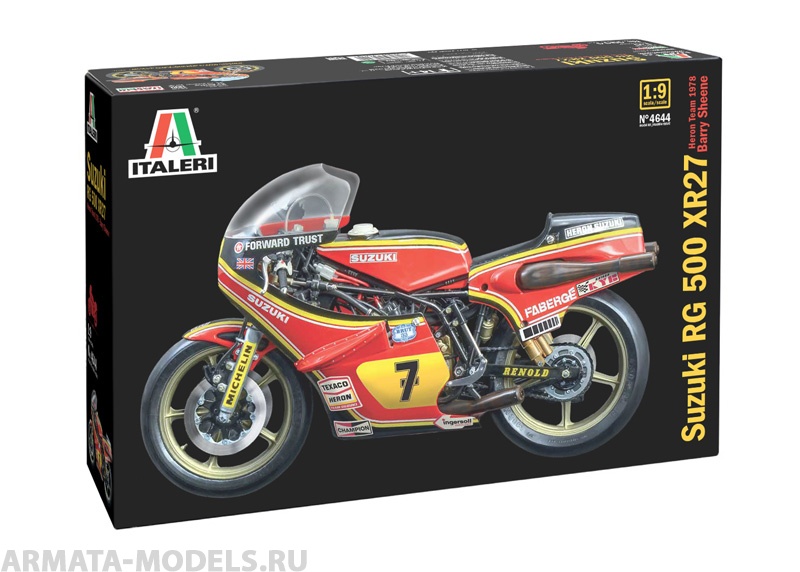 фото 4644ит мотоцикл suzuki rg500 xr27 italeri