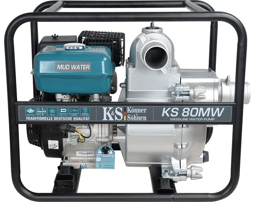 

Мотопомпа KONNER&SOHNEN KS 80MW, KS 80MW