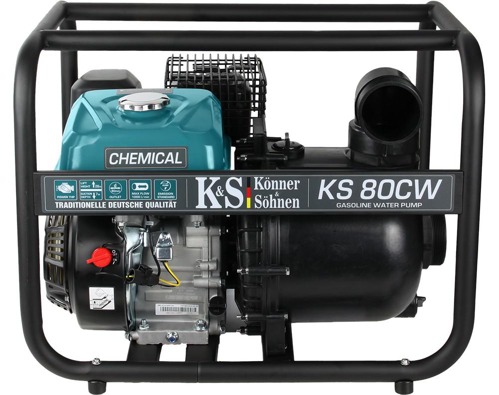 

Мотопомпа KONNER&SOHNEN KS 80CW, KS 80CW