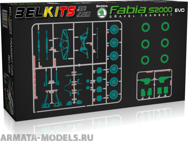 

BELTK002 Набор дополнений для TRANSKIT SKODA FABIA S2000 EVO