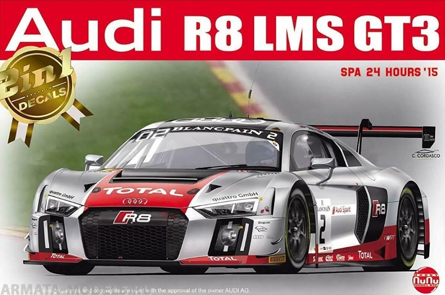 NU24004 Audi R8 LMS GT3 2015 Spa 24H