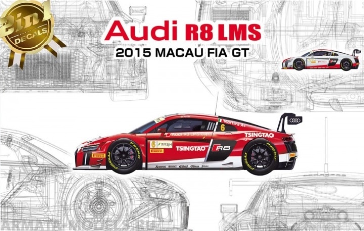 

NU24024 Audi R8 LMS GT3 GP Macau 2015