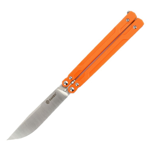 Складной нож GANZO G766-OR, 203мм, оранжевый , коробка картонная