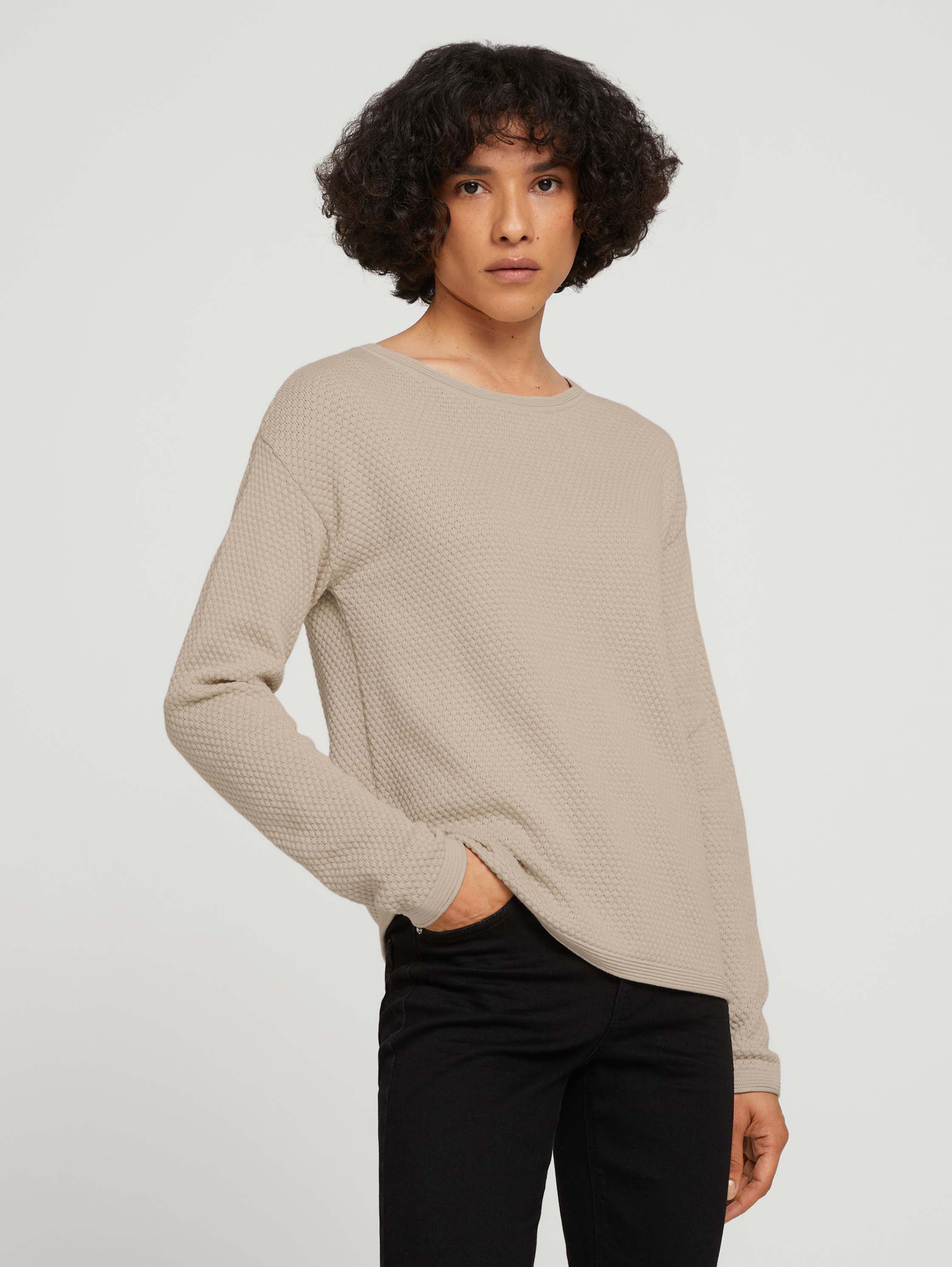 

Джемпер женский TOM TAILOR 1028997 бежевый S, 1028997