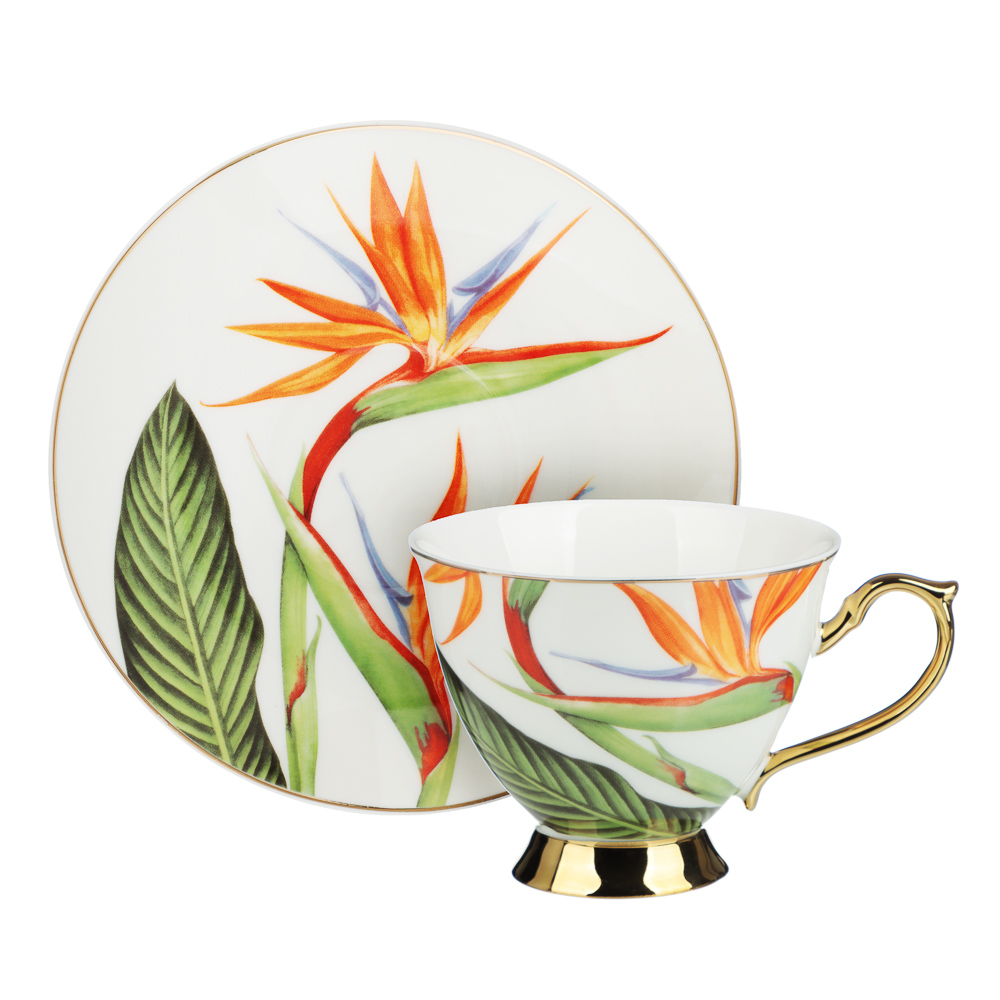 Стрелиция Набор чайный 12 пр., 220мл, 14см, фарфор 802-400 802-400  400 802 MILLIMI