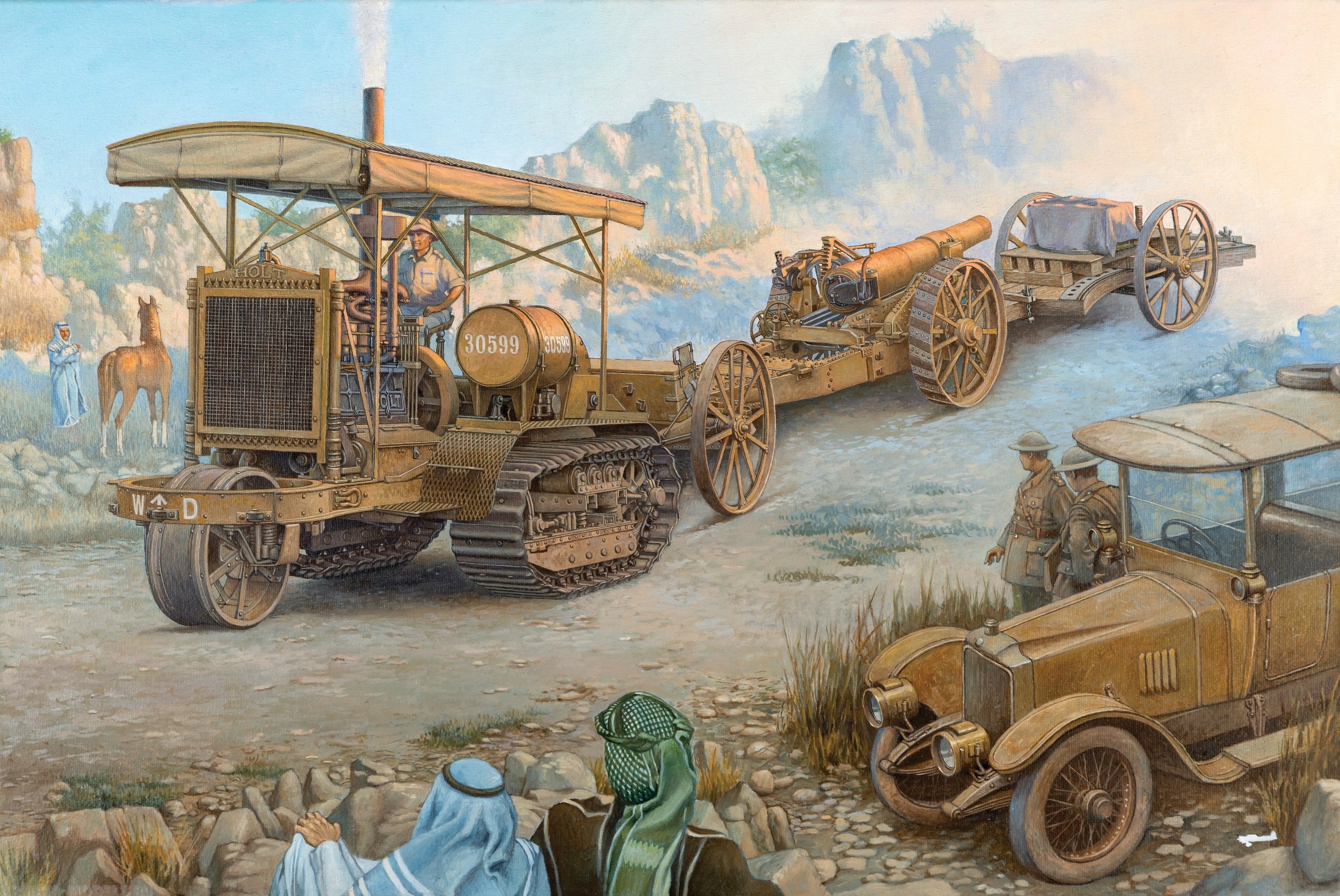 

Rod814 Артиллерийский трактор Holt 75 с гаубицей BL 8-inch