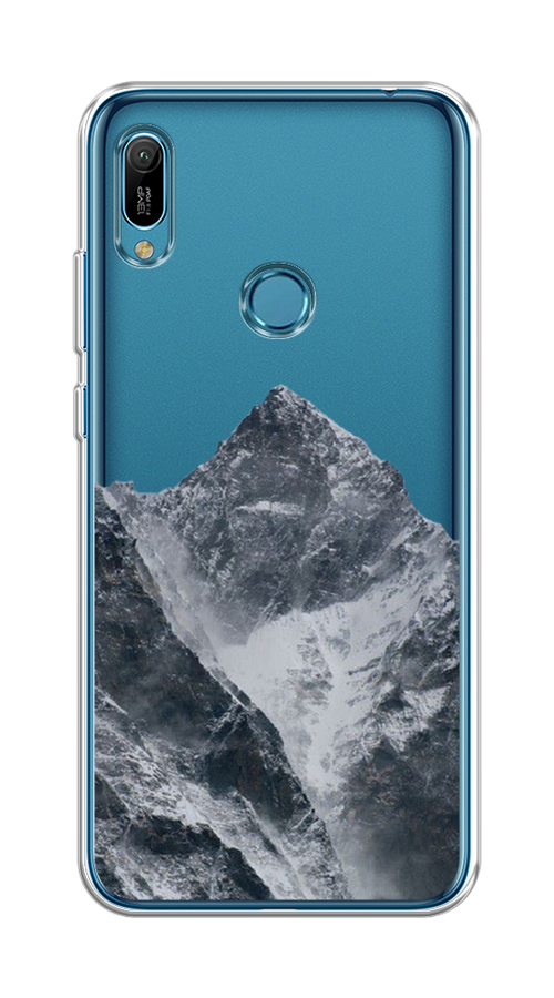 

Чехол на Huawei Y6 2019/Honor 8a/8a Pro/Y6s "Горы арт 4", Серый;бежевый, 68750-2
