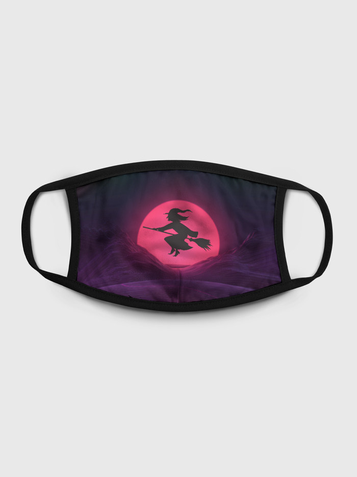 

Многоразовая маска унисекс Burnettie The Witch Happy Halloween, Разноцветный, The Witch Happy Halloween