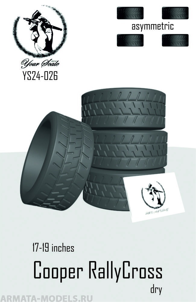 

YS24-026 ШИНЫ 17-19 inches Cooper RallyCross Dry