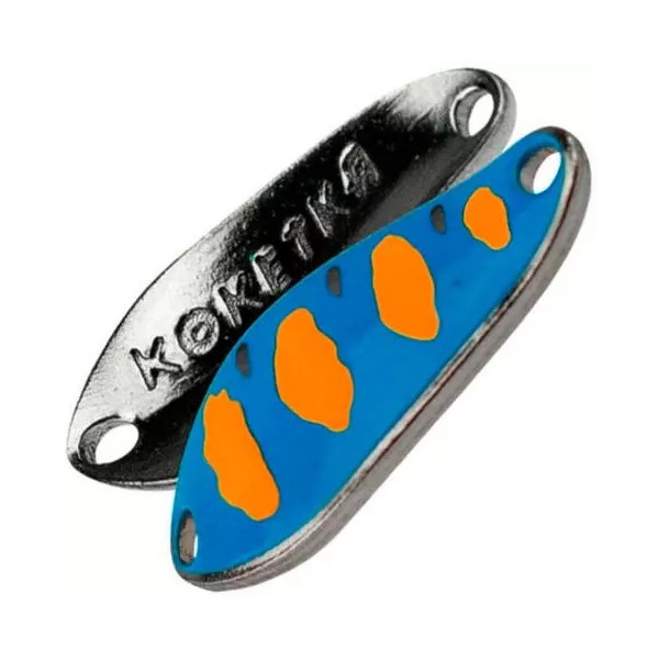 

Блесна Koketka TS11 2,6г, Оранжевый;серебристый;синий, Koketka TS11