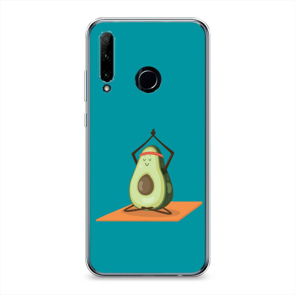 

Чехол на Honor 10i "Расслабься с авокадо", Бирюзовый, 68850-6