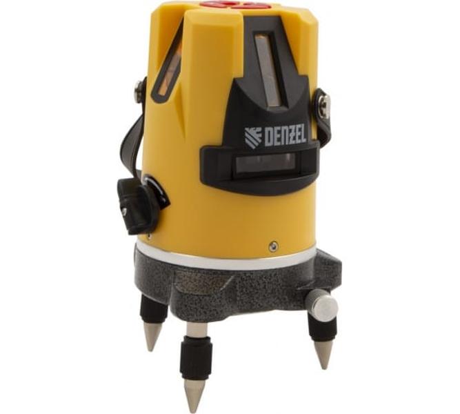 

Лазерный уровень DENZEL LX3, 10м, 0,3мм/1м, 635нм, 4 верт. 1 гор., резьба 5/8 35070, Белый