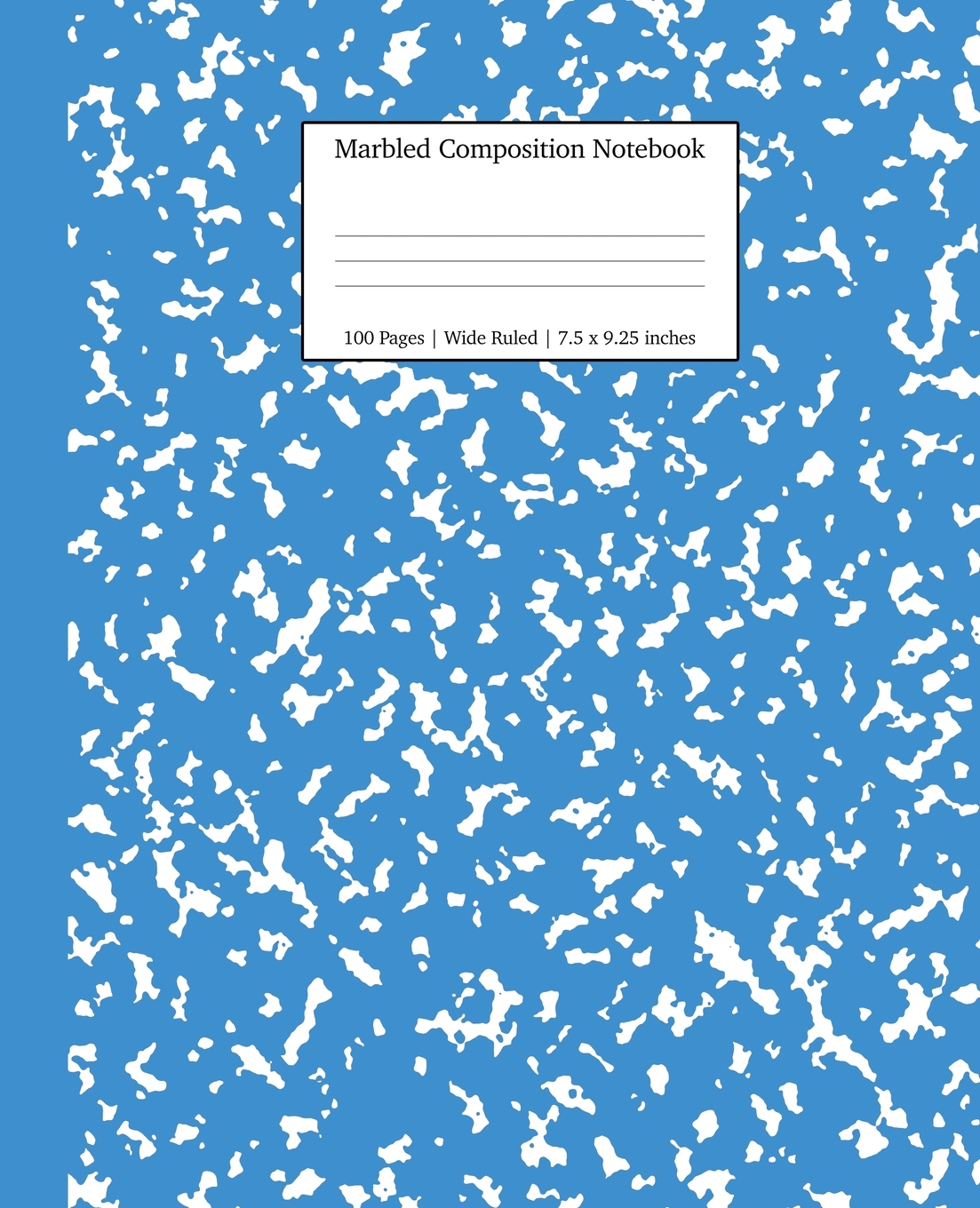 

Marbled Composition Notebook