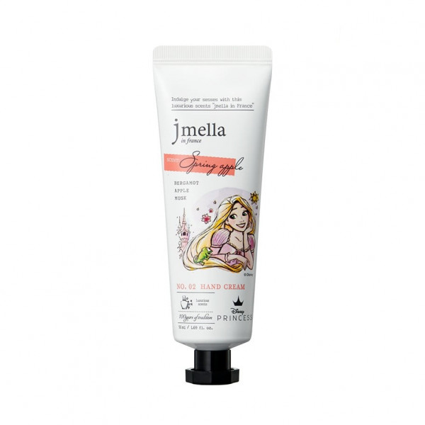 Крем для рук бергамот яблоко мускус JMELLA IN FRANCE DISNEY SPRING APPLE HAND CREAM 50мл