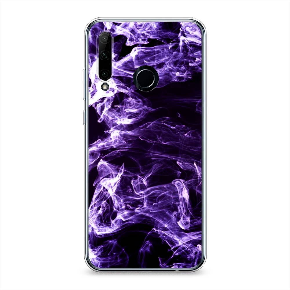 

Чехол на Honor 10i "Фиолетовый дым", Фиолетовый;белый;черный, 68850-3