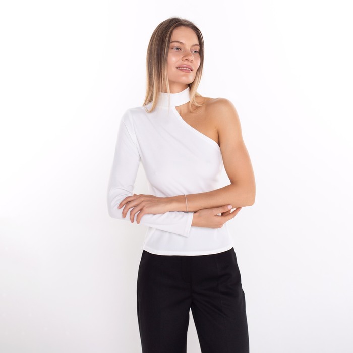 

Лонгслив женский White Cotton Р00009460 белый 42, Р00009460