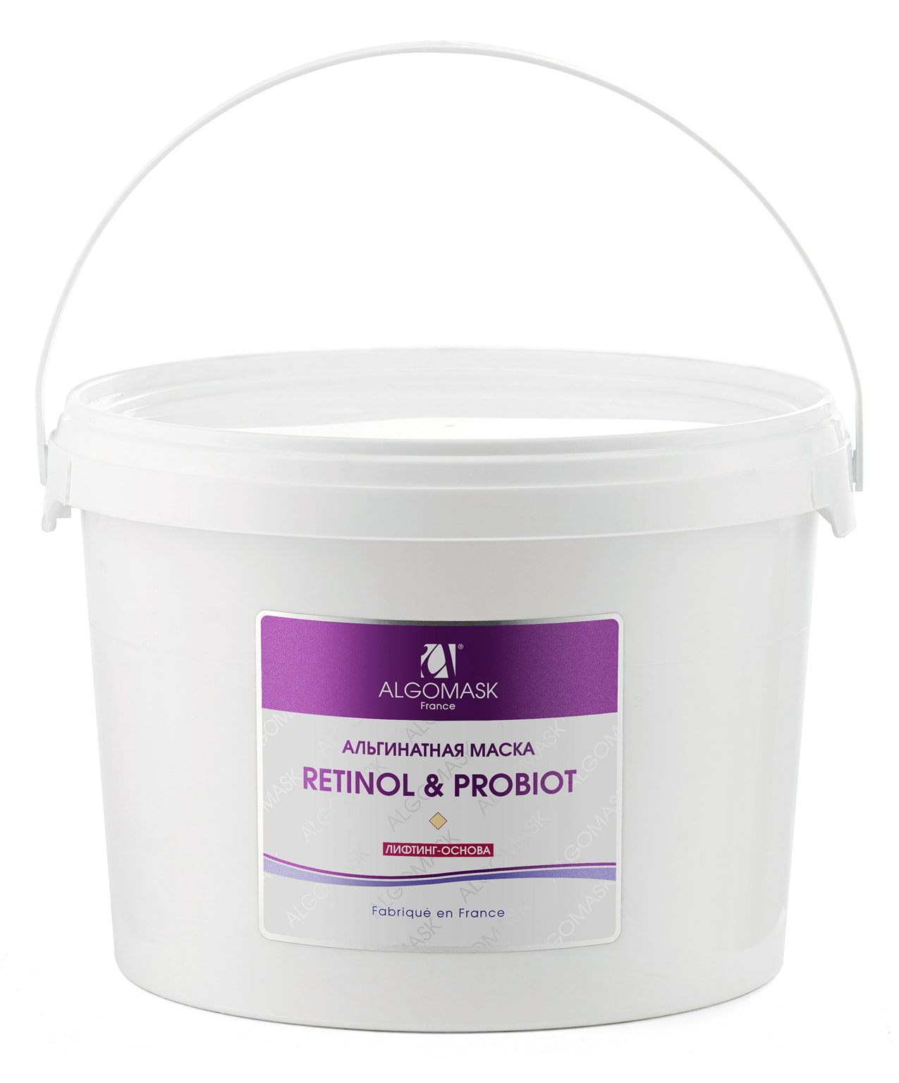 

Альгинатная маска Algomask Retinol & Probiot lifting base 1 кг