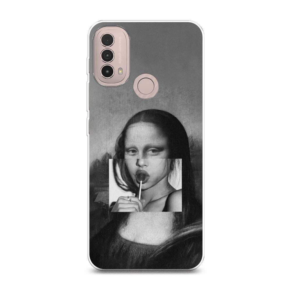 

Чехол Awog на Lenovo K14 Plus / Леново K14 Плюс "Mona Lisa sucking lollipop", Разноцветный, 113450-9