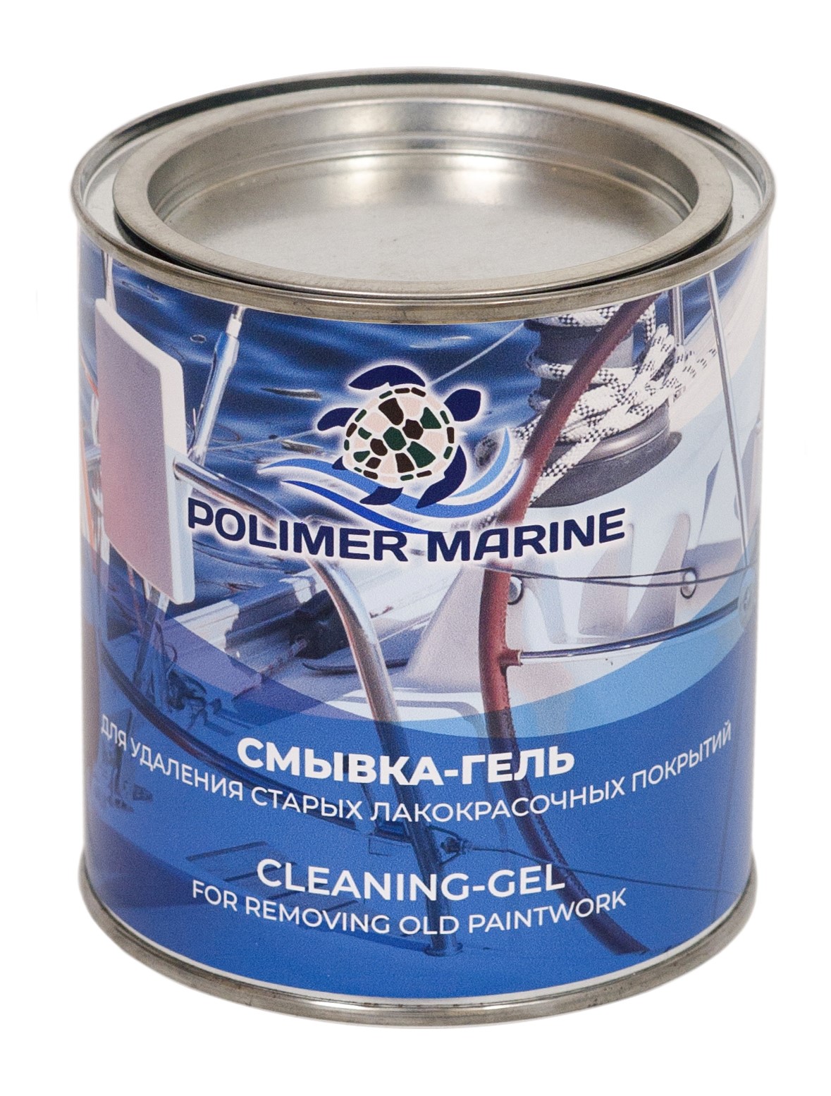 Очиститель корпуса, смывка краски Polimer Marine