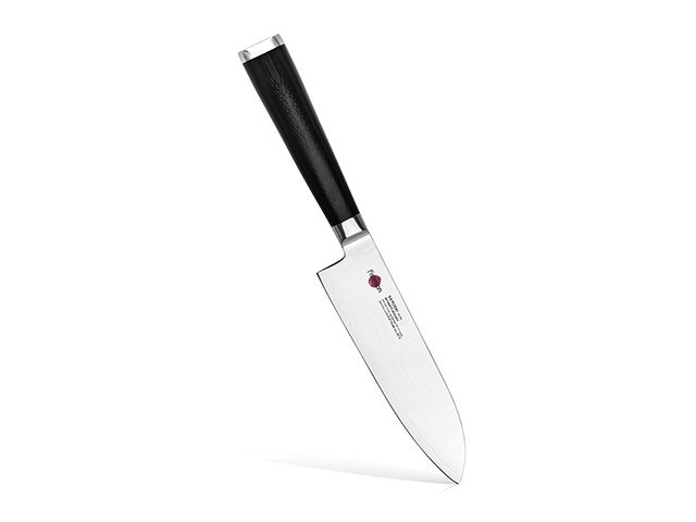 

2573 FISSMAN Нож Сантоку Kensei Musashi 14см (сталь DAMASCUS), F.2573