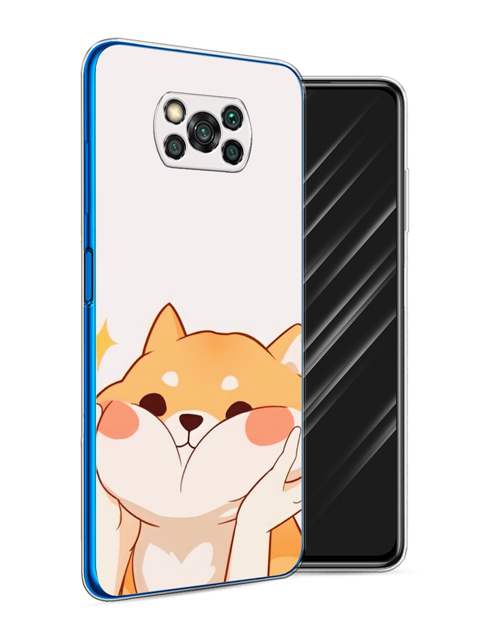 

Чехол Awog на Poco X3/X3 Pro "Сладкий песик", Разноцветный, 310650-1