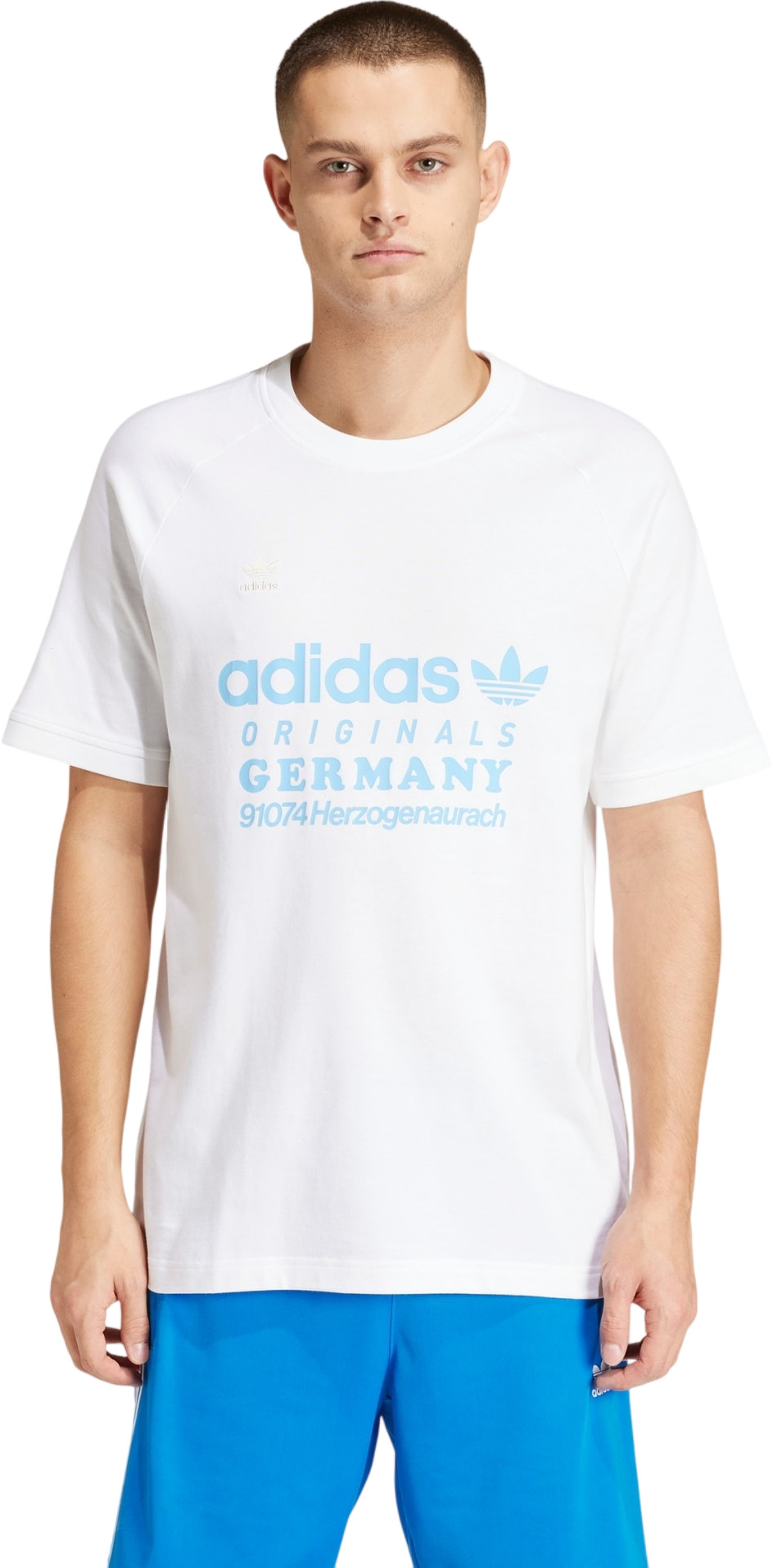 

Футболка унисекс adidas IR9634 белая L, Белый, IR9634