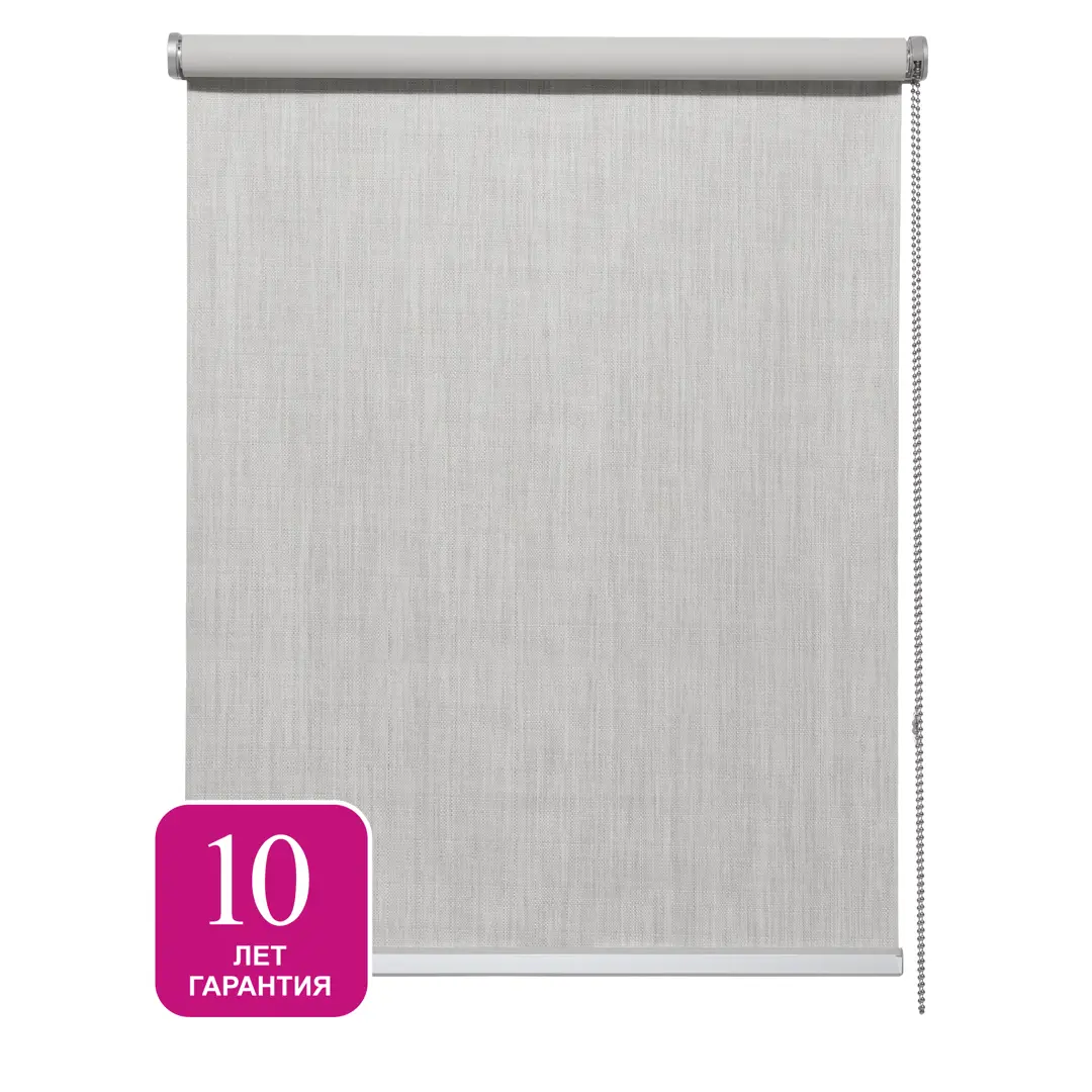 

Штора рулонная блэкаут Inspire Natal 40x175 см светло-серая Granit 5