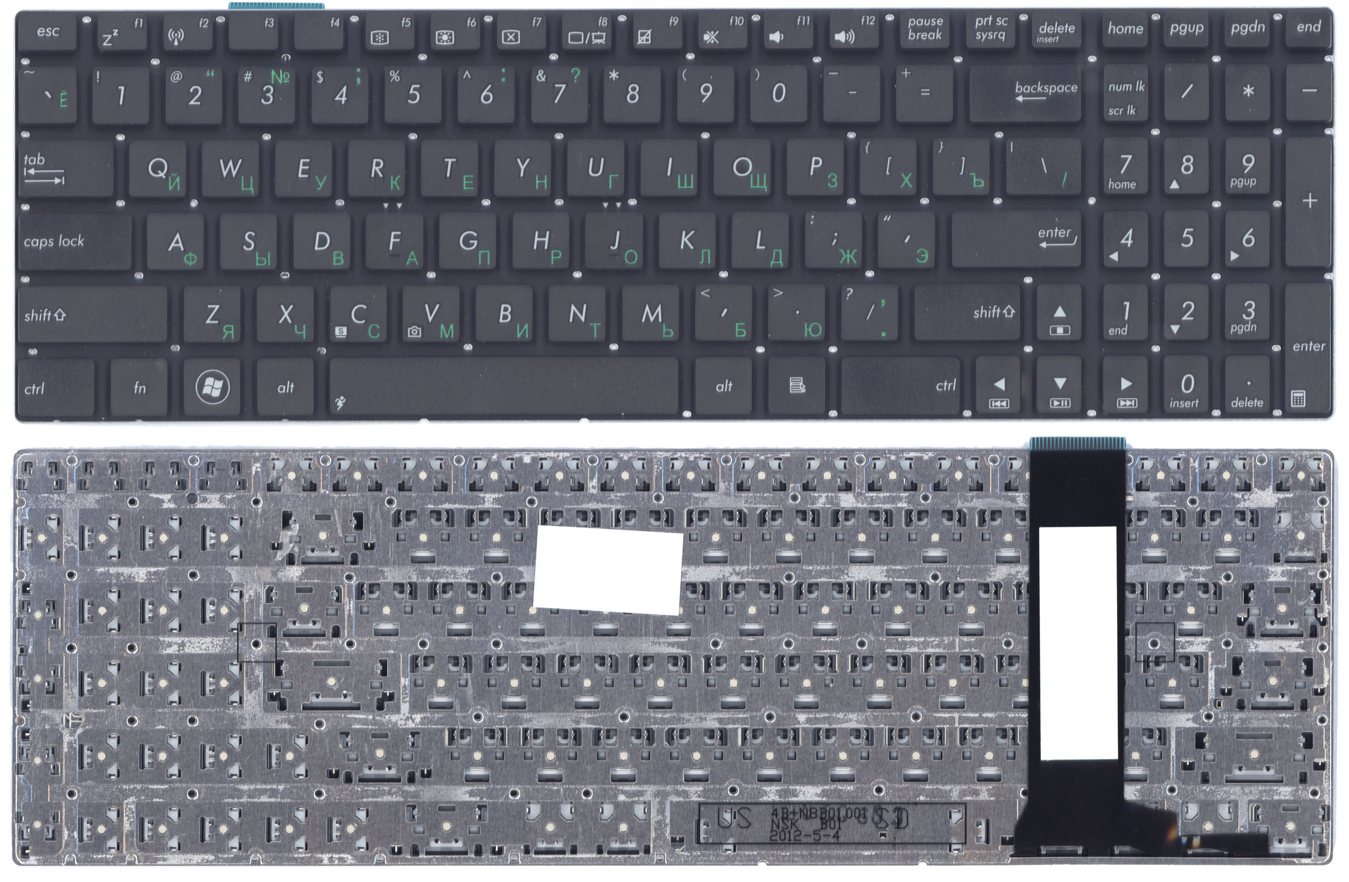 

Клавиатура ASUS для ноутбука Asus N56, N76