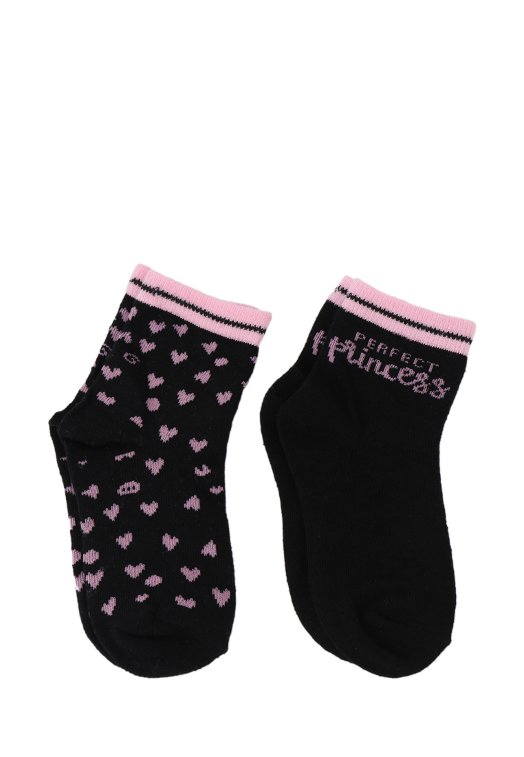 Носки детские Daniele Patrici A51820 цв. чёрный, розовый р. 18-20