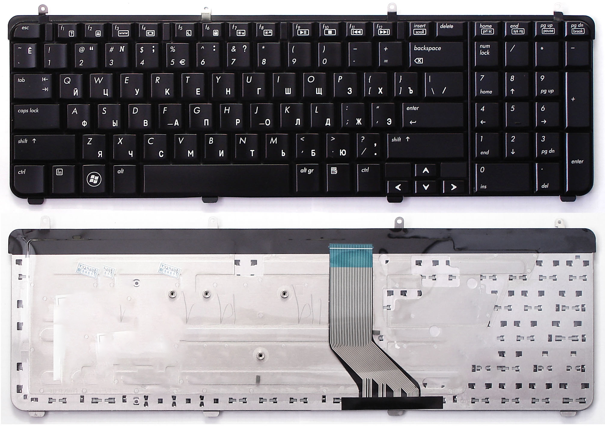 

Клавиатура HP для ноутбука HP DV7-2000, DV7-3000
