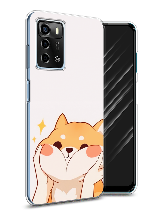 

Чехол Awog на ZTE Blade V40 Vita / ЗТЕ Блэйд V40 Vita "Сладкий песик", Разноцветный, 135650-1