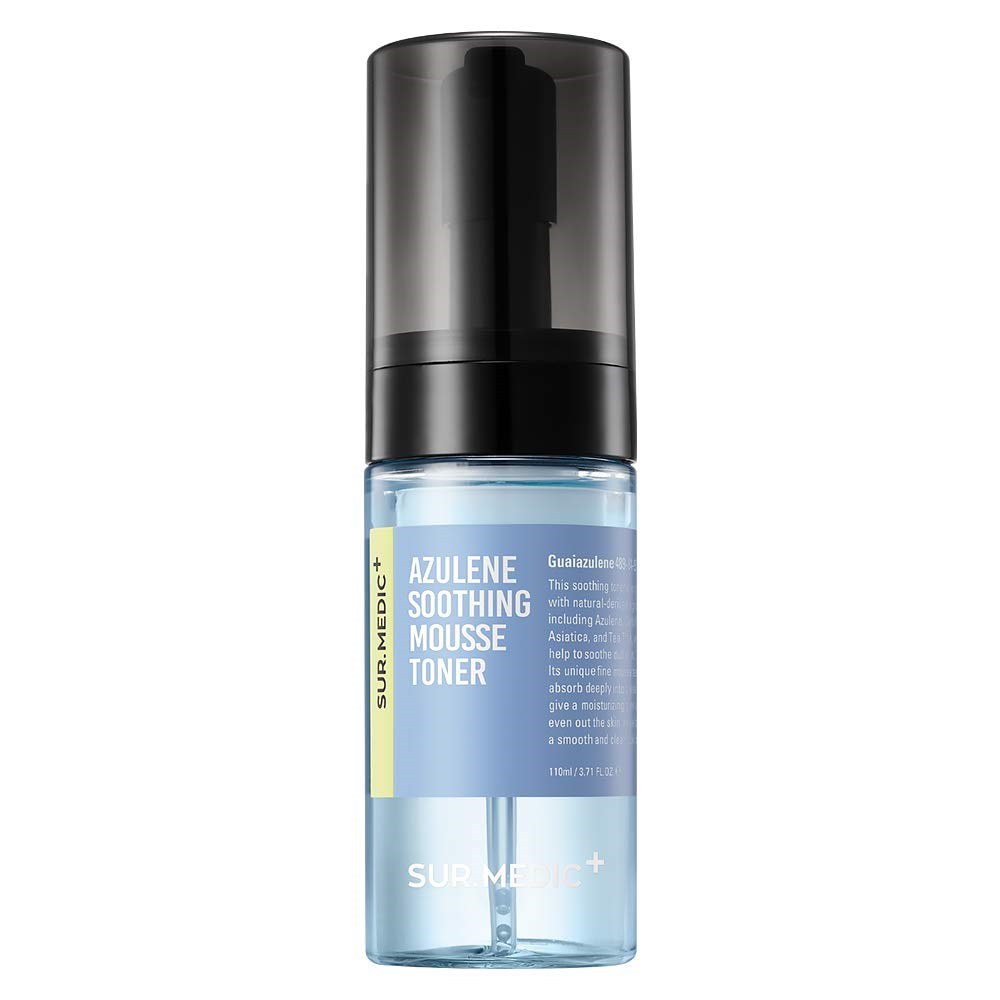 Тонер-мусс с азуленом Sur.Medic+ Azulene Soothing Mousse Toner, 110 мл