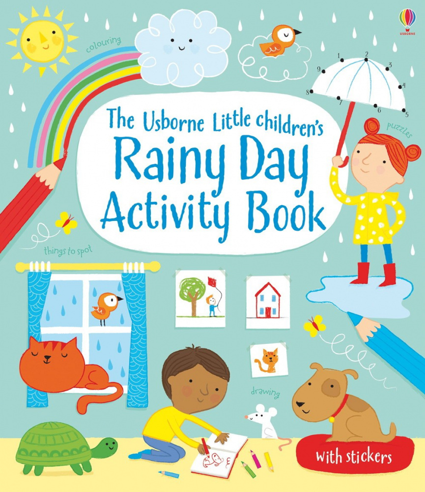 Usborne Little Childrens Rainy Day Activity Book 831₽