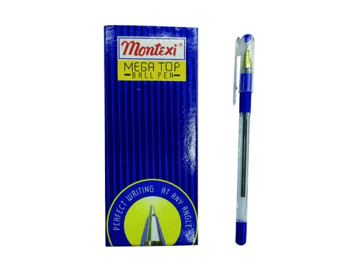 Ручка масляная синяя, 0,5мм, резиновый грип, Арт.XHG1123201