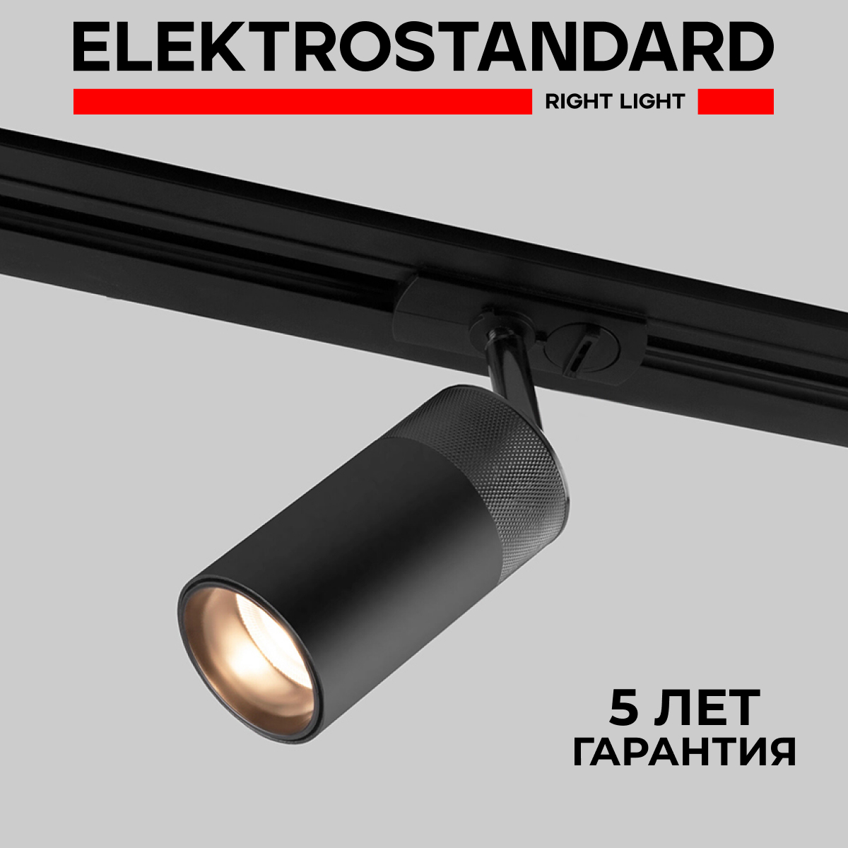 

Трековый светильник Elektrostandard Riffe 85512/01 черный для однофазного шинопровода, Riffe