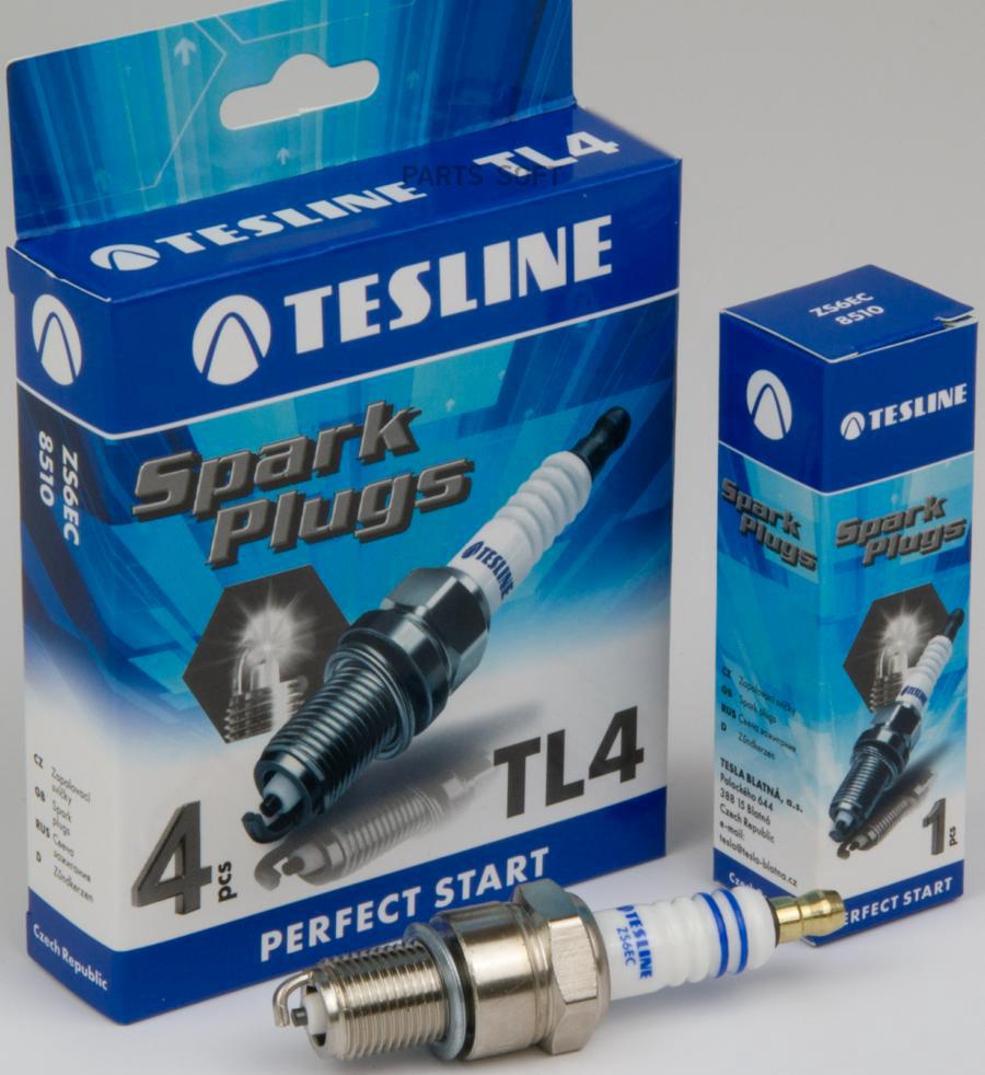 

Свечи Зажигания Tesline Для А/М Lada 2101-2107 Двиг. 8v Карбюратор (Zs6ec) К-Т 4 Шт., Tl4