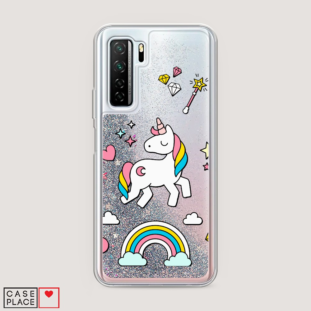 

Чехол Awog на Huawei P40 lite 5G/Honor 30S Global/Nova 7 SE "Принцесса единорог", Разноцветный, 6103091-1