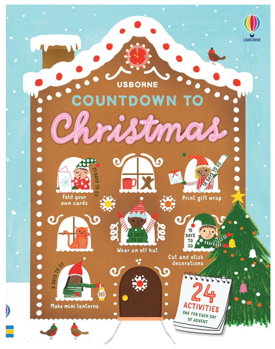 Usborne Activity Book Countdown to Christmas 926₽