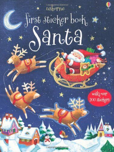 

Usborne First Sticker Books series Santa