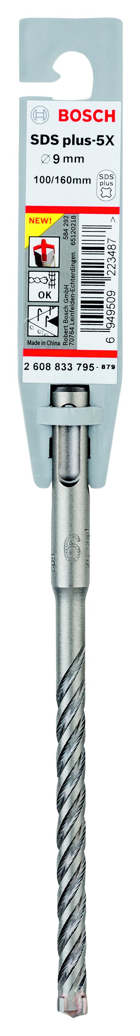 

Бур BOSCH Ф9х160мм SDS Plus (2608833795), Ф9х160мм SDS Plus (2608833795)